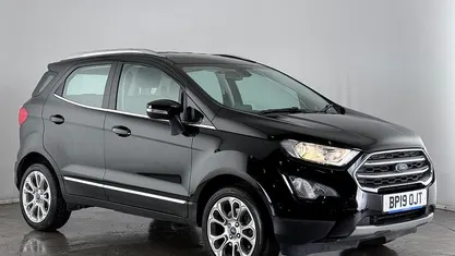 Used Ford Ecosport Titanium 125 HP (91 kW) 2019 Black SUV