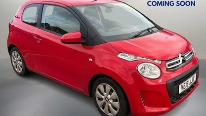 Used Citroën C1 Feel 68 HP (50 kW) 2016 Red Hatchback