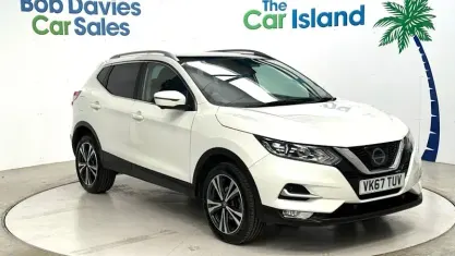 Begagnad Nissan Qashqai N-Connecta 110 HK (80 kW) 2017 Vit SUV