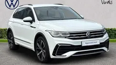 White Used 2022 VW Tiguan R-line SUV | £29,372 (Fair price)