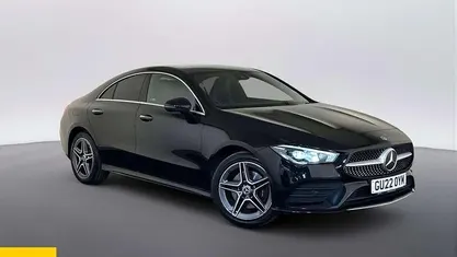 Used Mercedes CLA250e AMG Line Premium 218 HP (160 kW) 2022 Black Sedan