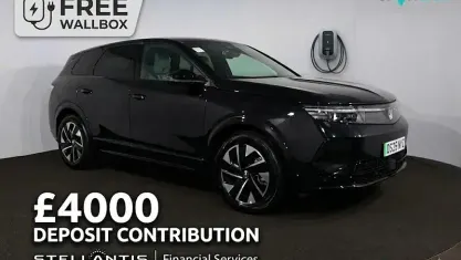 Used Vauxhall Grandland 156 kW (213 HP) 2025 Black SUV