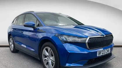 Used Skoda Enyaq iV ecoSuite 131 kW (179 HP) 2022 Blue SUV