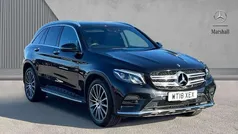 Black Used 2018 Mercedes GLC250 AMG Line Premium SUV | £22,380 (Fair price)