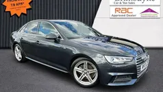 Grey Used 2017 Audi A4 S-Line Sedan | £15,990 (Fair price)