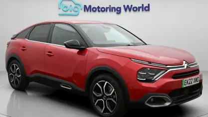 Used Citroën e-C4 Shine 100 kW (136 HP) 2021 Red Hatchback