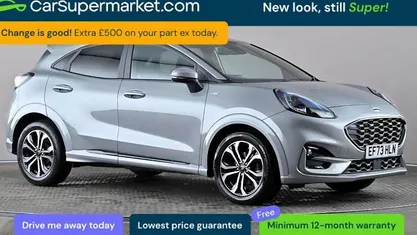 Used Ford Puma ST-Line 125 HP (91 kW) 2023 Silver SUV