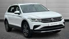 White Used 2021 VW Tiguan Elegance SUV | £27,050 (Fair price)