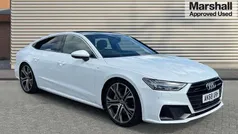 White Used 2018 Audi A7 S-Line Hatchback | £24,241 (Fair price)