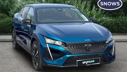 Used Peugeot 408 Allure Premium 131 HP (96 kW) 2023 Blue SUV