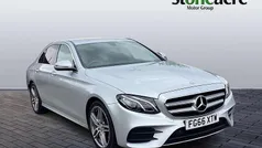 Silver Used 2016 Mercedes E220 AMG line Sedan | £14,495 (Fair price)