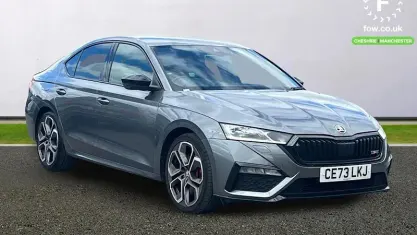 Begagnad Skoda Octavia vRS 245 HK (180 kW) 2023 Grå Halvkombi