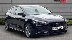 Black Used 2022 Ford Focus ST-Line Hatchback | £15,499 (Fair price)