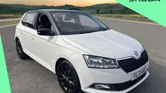 Candy white black magic pearl effect Used 2021 Skoda Fabia SE Hatchback | £12,500 (Fair price)