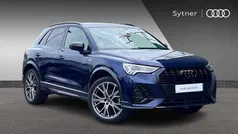 Blue Used 2024 Audi Q3 Black Edition SUV | £34,750 (Fair price)