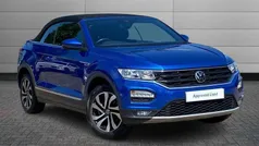 Blue Used 2021 VW T-Roc Cabriolet Active Cabriolet | £20,895 (Fair price)