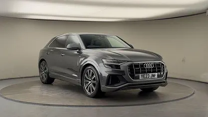 Daytona gray pearl effect/daytona gray pearl effec Used 2023 Audi Q8 S-Line SUV | £40,400 (Good price)