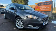 Grey Used 2017 Ford Focus Titanium Hatchback | £5,450 (Fair price)