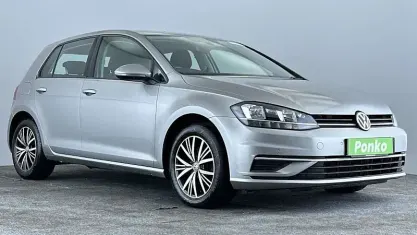 Used VW Golf VII SE 125 HP (91 kW) 2017 Silver Hatchback