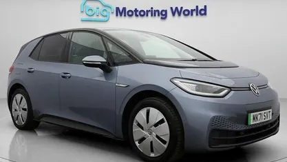 Used VW ID.3 Pro Performance 150 kW (204 HP) 2021 Blue Hatchback