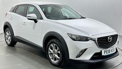 Gebraucht Mazda CX-3 105 PS (77 kW) 2018 Weiß SUV