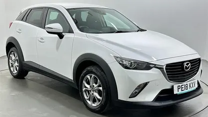 Used Mazda CX-3 105 HP (77 kW) 2018 White SUV