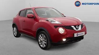 Used Nissan Juke Acenta Premium 116 HP (85 kW) 2015 Red SUV