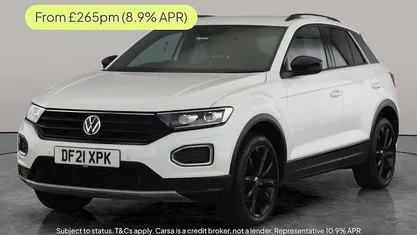 White Used 2021 VW T-Roc Black Edition SUV | £18,414 (Good price)