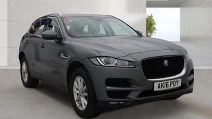 Begagnad Jaguar F-Pace Prestige 180 HK (132 kW) 2018 Grå SUV