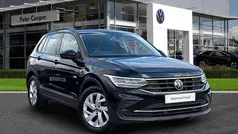 Black Used 2021 VW Tiguan Life SUV | £19,291 (Good price)