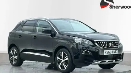 Used Peugeot 3008 Allure 131 HP (96 kW) 2019 Black SUV