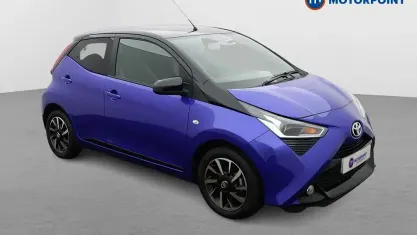 Used Toyota Aygo Trend 72 HP (52 kW) 2021 Blue Hatchback