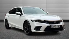 Platinum white Used 2023 Honda Civic Advance Hatchback | £27,995 (Fair price)