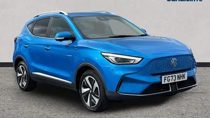 Used MG ZS Trophy 114 kW (156 HP) 2022 Blue SUV