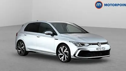 Used VW Golf VIII R-line 150 HP (110 kW) 2024 Silver Hatchback
