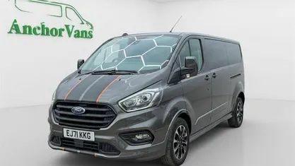 Used Ford Transit Custom Sport 185 HP (136 kW) 2021 Grey Van