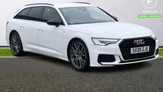 White Used 2020 Audi A6 Black Edition Estate | £25,799 (Good price)