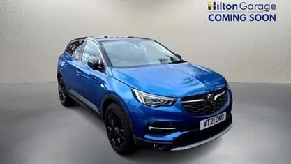 Used Vauxhall Grandland X SRi 131 HP (96 kW) 2021 Blue SUV