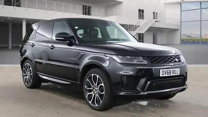 Used Land Rover Range Rover Sport Autobiography Dynamic 525 HP (386 kW) 2018 Black SUV