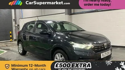Grey Used 2021 Dacia Sandero Comfort Hatchback | £9,697 (Fair price)