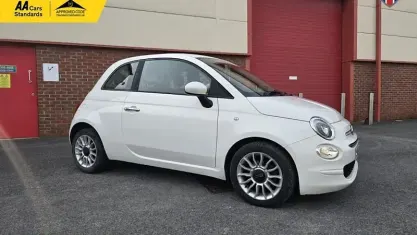 Used Fiat 500 Pop Star 95 HP (69 kW) 2017 White Hatchback