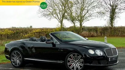 Black Used 2013 Bentley Continental GT Convertible Cabriolet | £43,995 (Super price)