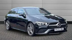 Black Used 2022 Mercedes CLA220 Shooting Brake AMG Line Premium Estate | £24,795 (Fair price)