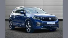 Reef blue Used 2021 VW T-Cross R-line SUV | £20,990 (Fair price)