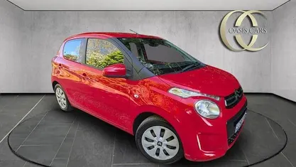 Second-hand Citroën C1 Feel 68 CP (50 kW) 2016 Roșu Hatchback