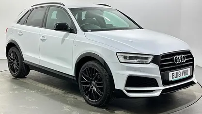 Used Audi Q3 Black Edition 150 HP (110 kW) 2018 White SUV