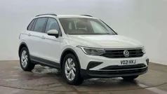 White Used 2021 VW Tiguan Life SUV | £18,996 (Fair price)