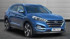 Blue Used 2017 Hyundai Tucson Premium SUV | £12,490 (Good price)