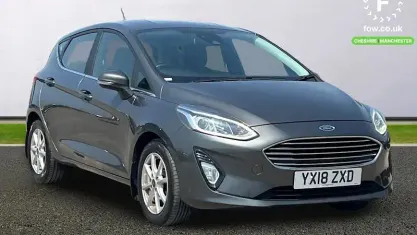 Used Ford Fiesta Zetec 101 HP (74 kW) 2018 Grey Hatchback