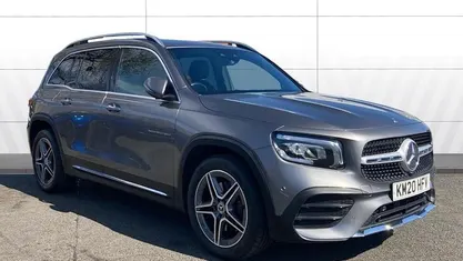 Begagnad Mercedes GLB220 AMG line 190 HK (139 kW) 2020 Grå SUV